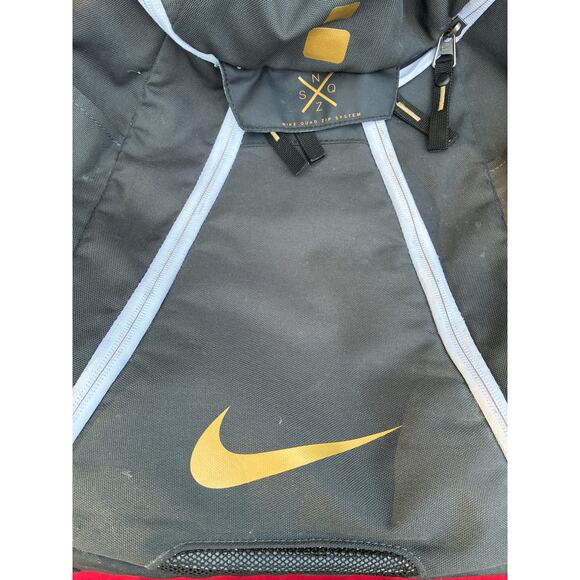 Nike Authentic Gray & Gold Nike Elite Backpack - Quad Zip System - Picture 2 of 8